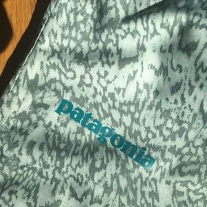 Turquoise Leopard Patagonia Snow-pants